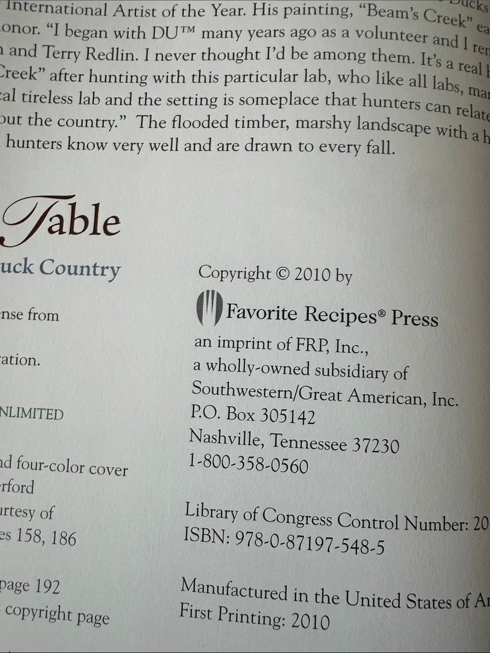 The Hunter's Table Wild Flavors Cookbook - Brown/Blue